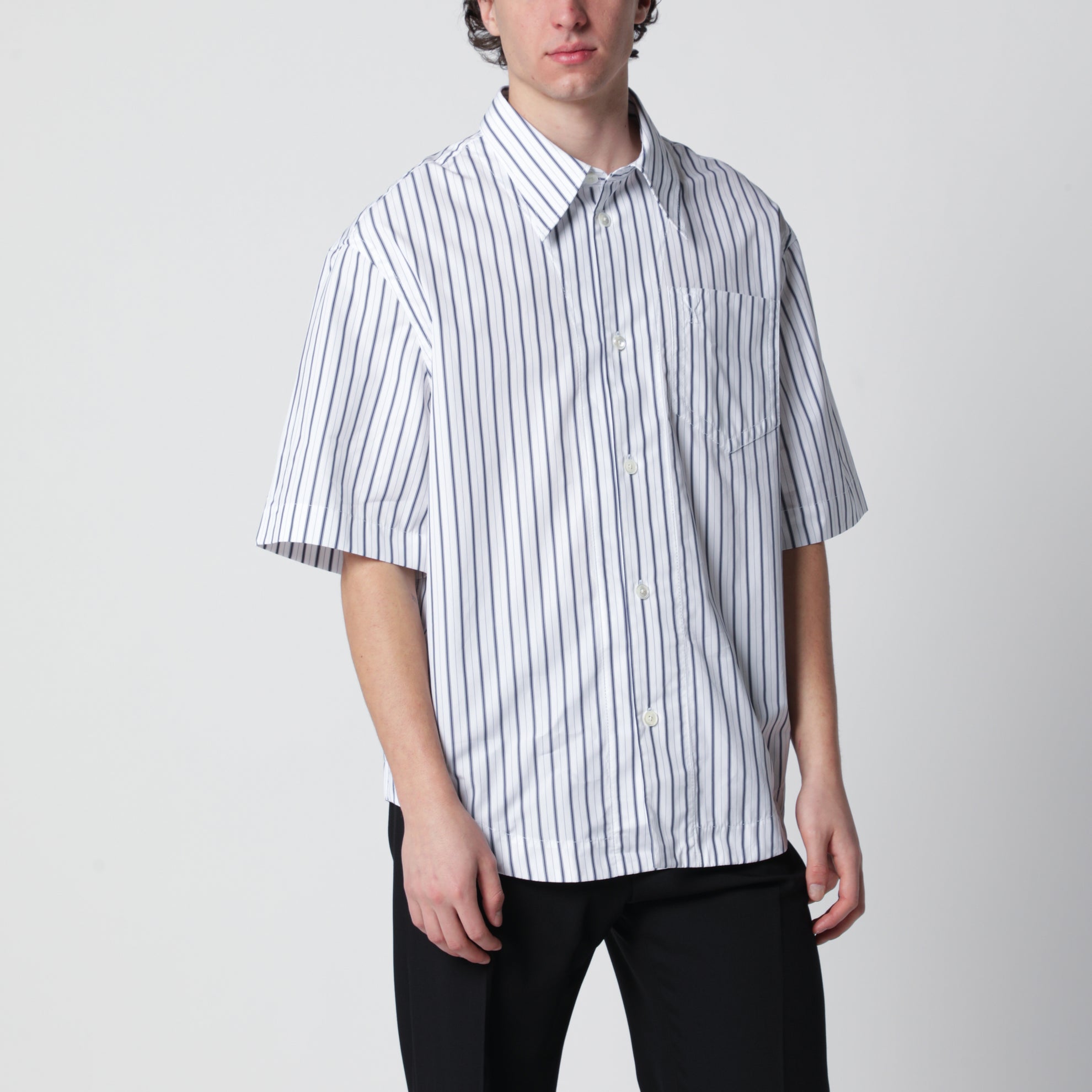 White striped Ami de Coeur shirt