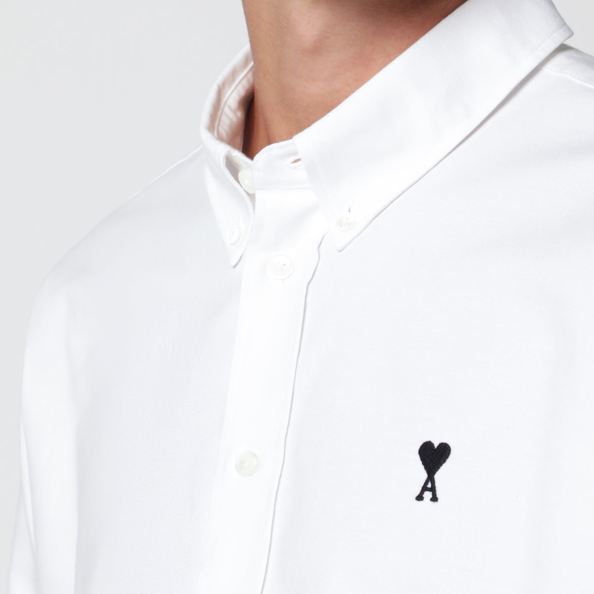 White Ami de Coeur shirt in cotton