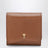 Cognac Paris Paris compact leather wallet