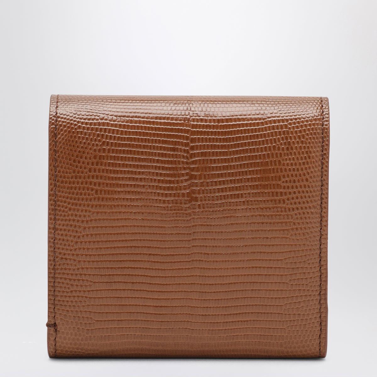 Cognac Paris Paris compact leather wallet