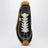 Black/ivory mesh Mirage trainers