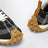 Black/ivory mesh Mirage trainers