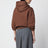 Braunes Ami de Coeur Kapuzen-Sweatshirt