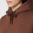 Braunes Ami de Coeur Kapuzen-Sweatshirt