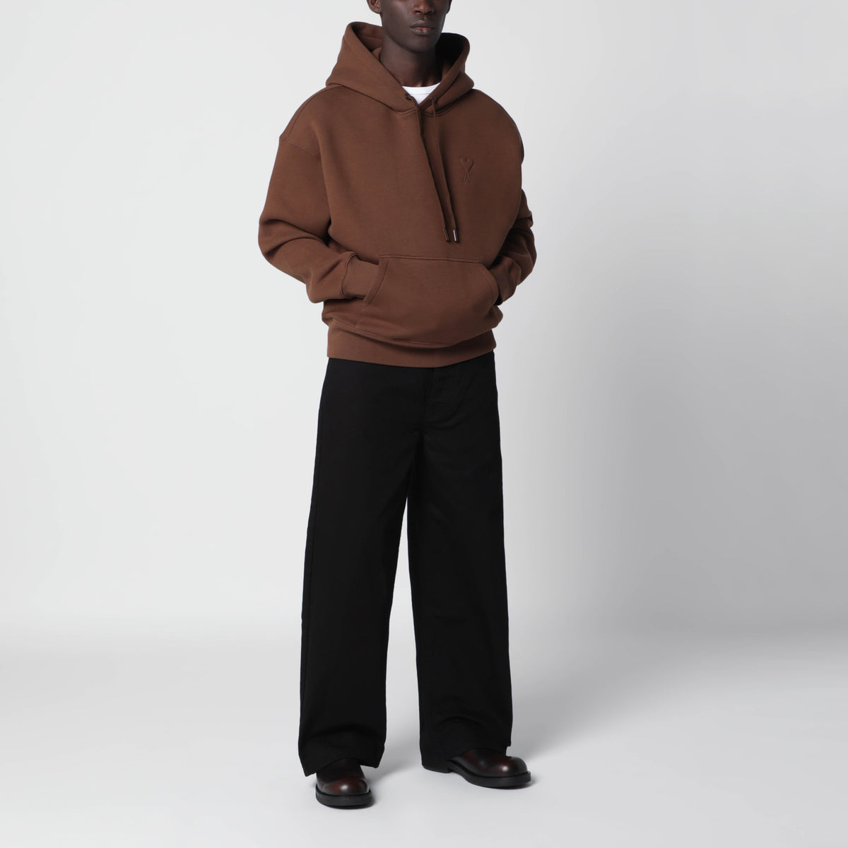 Braunes Ami De Coeur Sweatshirt