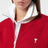Ami de Coeur Sweatshirt mit Reißverschluss aus Baumwolle, Rot/Elfenbein