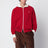 Sweat-shirt Ami de Coeur rouge rubis/ivoire