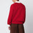 Sweat-shirt Ami de Coeur rouge rubis/ivoire