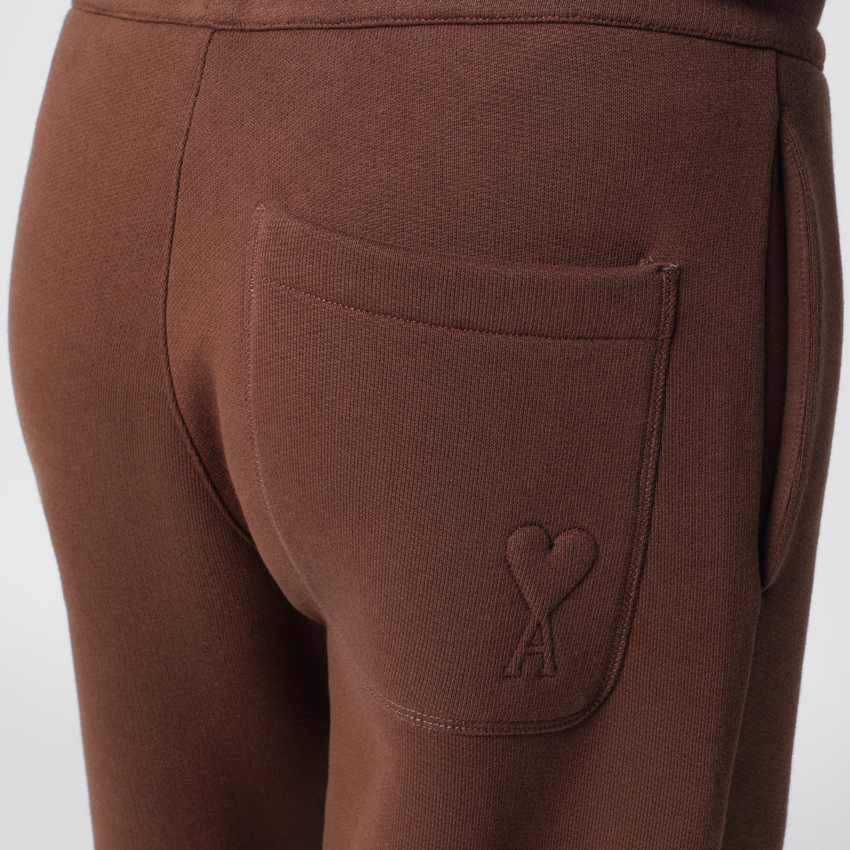 Pantaloni jogging Ami de Coeur marroni