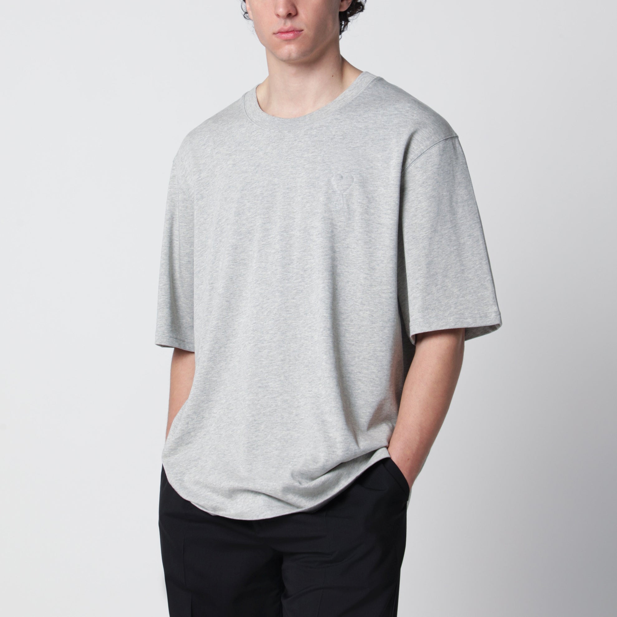 T-shirt Ami De Coeur grigia