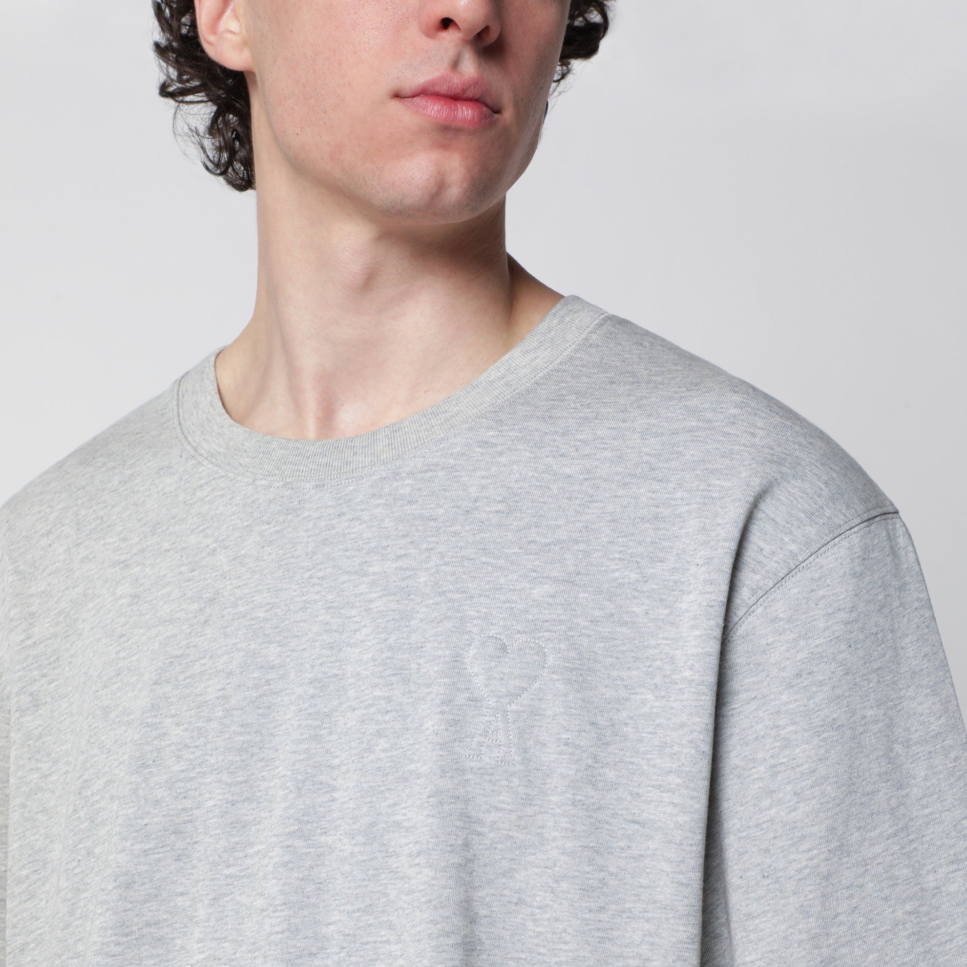 T-shirt Ami De Coeur grigia