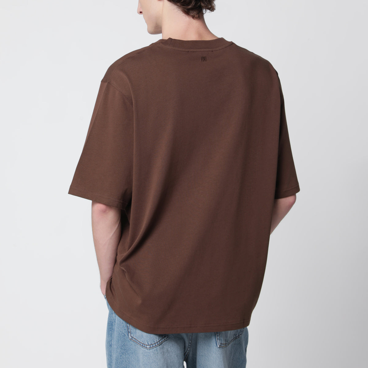 T-shirt Ami De Coeur marron chocolat
