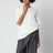 T-shirt boxy Ami de Coeur avorio