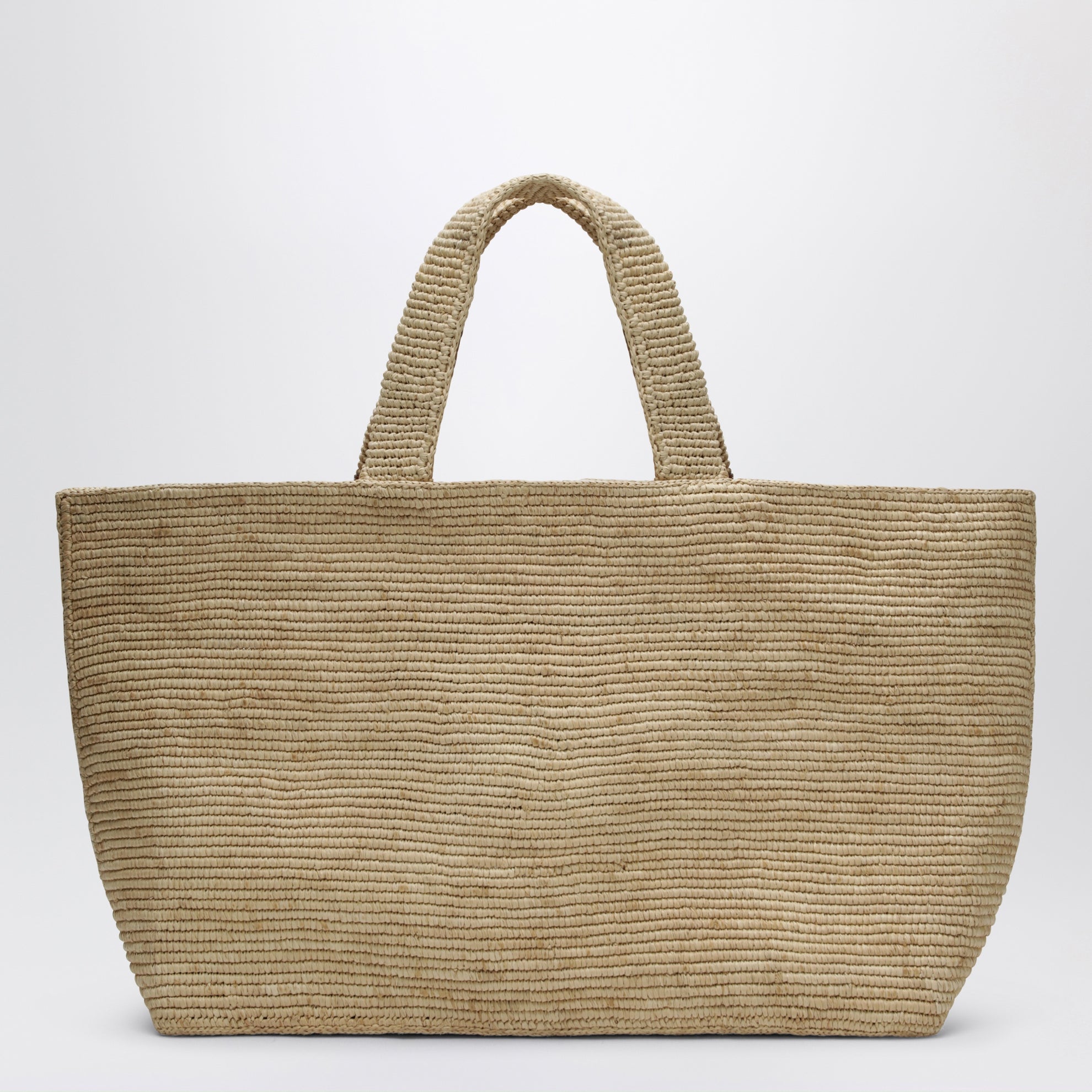Große Tote-Bag aus Raffia