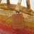 Sunset Glow Panier bag in raffia