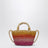 Mini Sunset Glow Panier bag in raffia