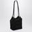 Petit cabas Cami noir en velours