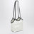 Petit cabas Cami blanc en velours