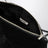 Corset black pouch in velvet