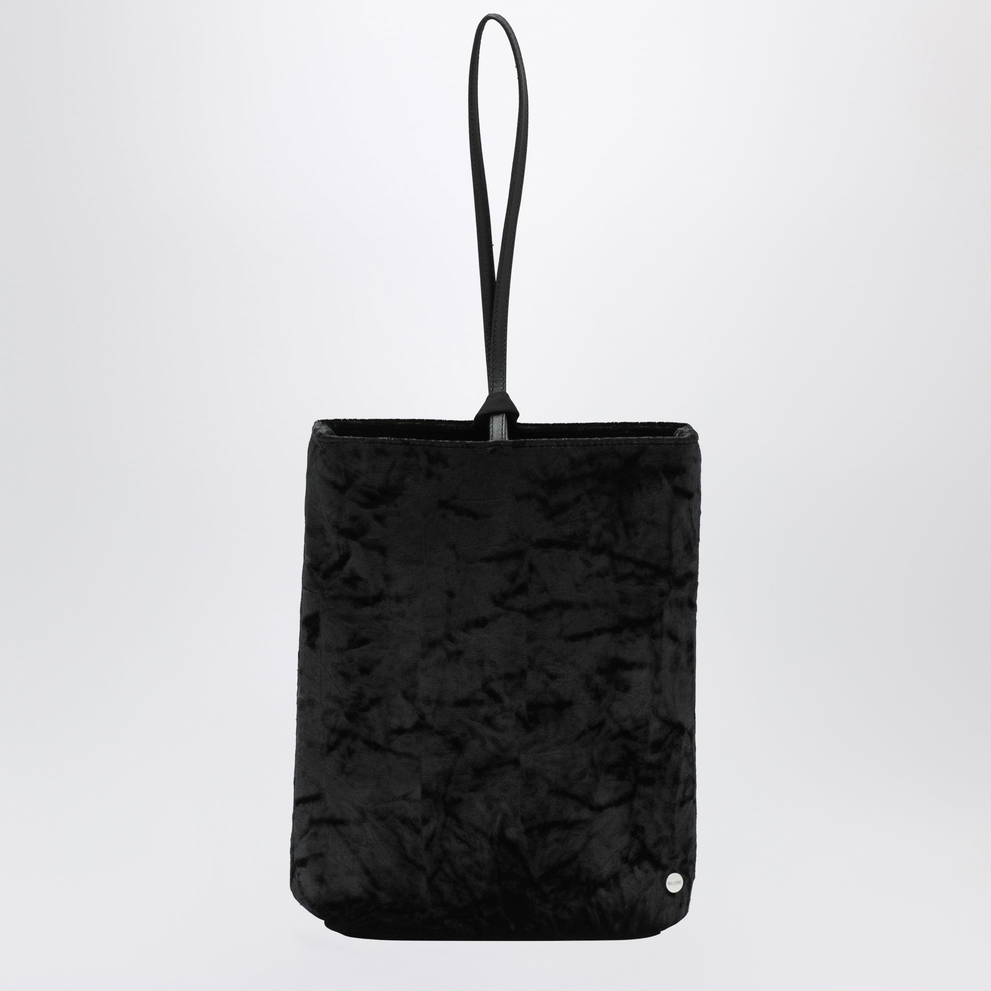 Pochette nera in velluto