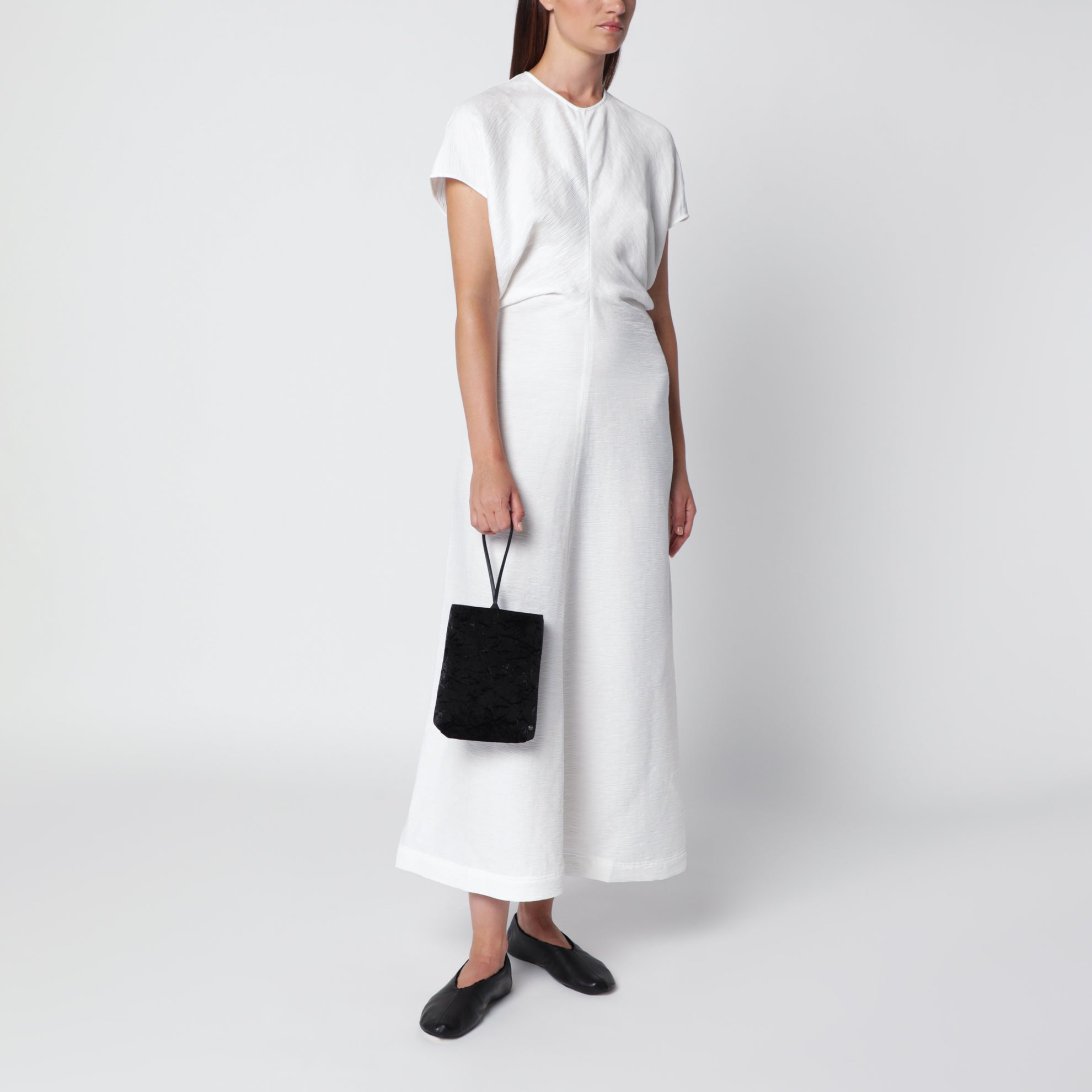 Pochette nera in velluto