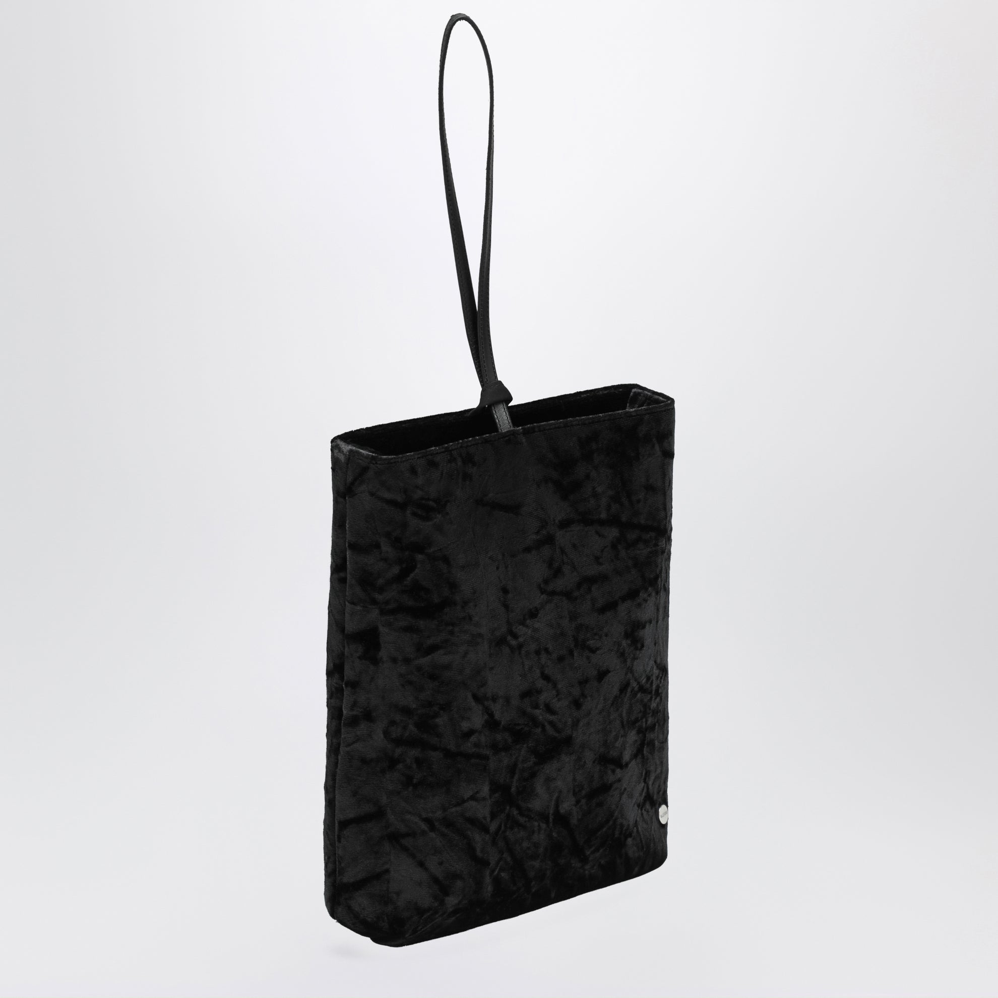 Pochette nera in velluto