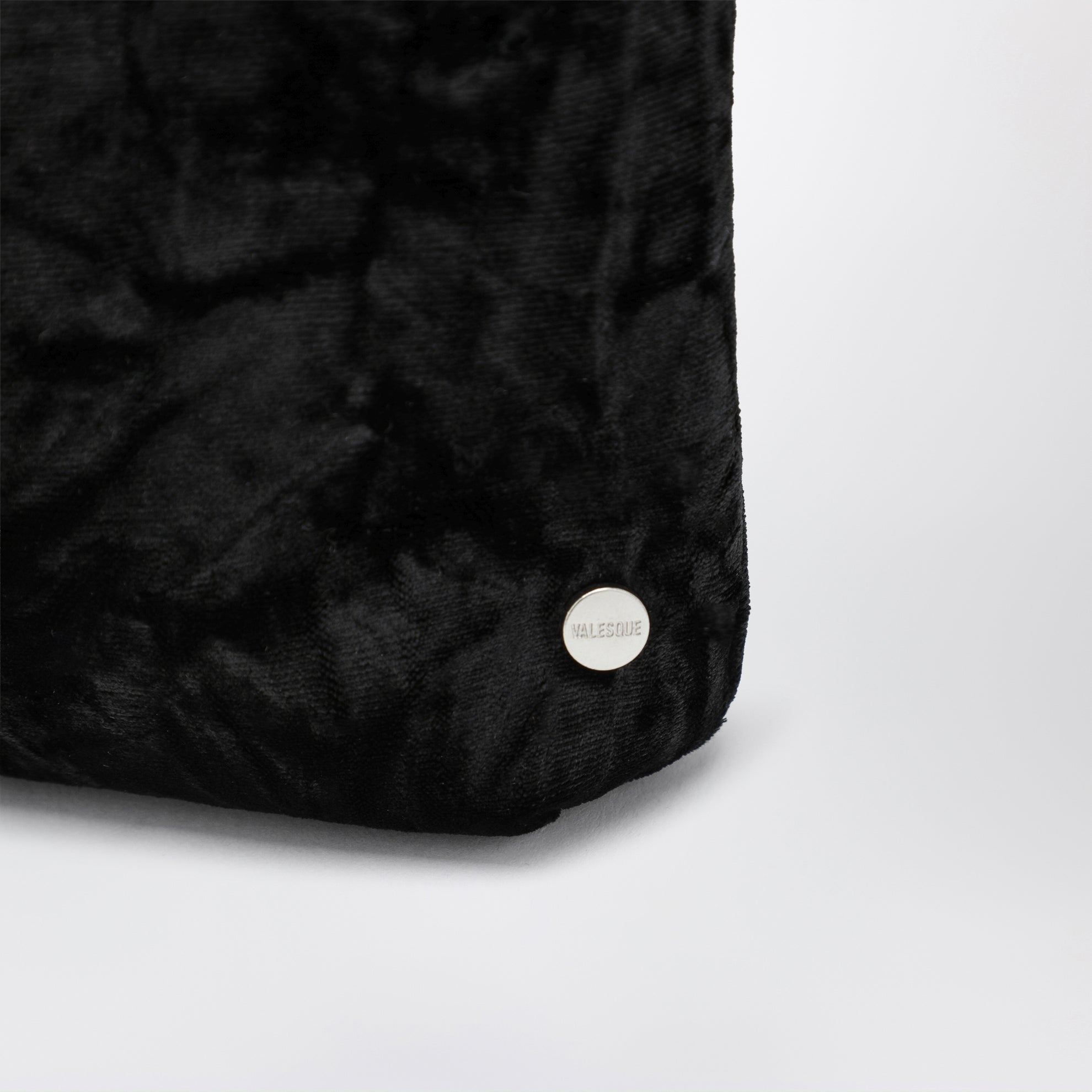 Pochette nera in velluto
