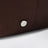Spaghetti Tote Bag aus braunem Satin-Nylon