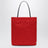 Thea red bag in satin nylon
