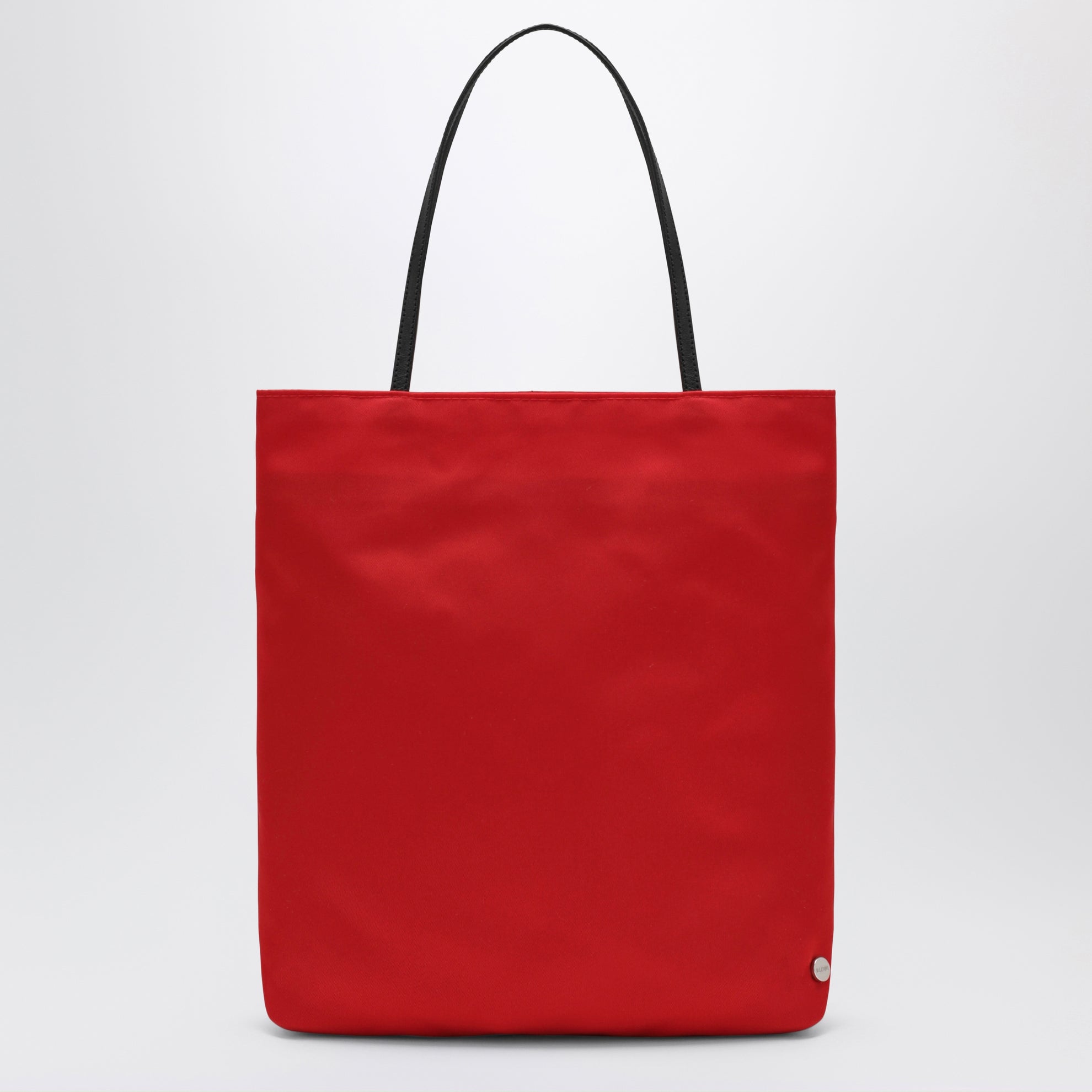 Thea red bag in satin nylon