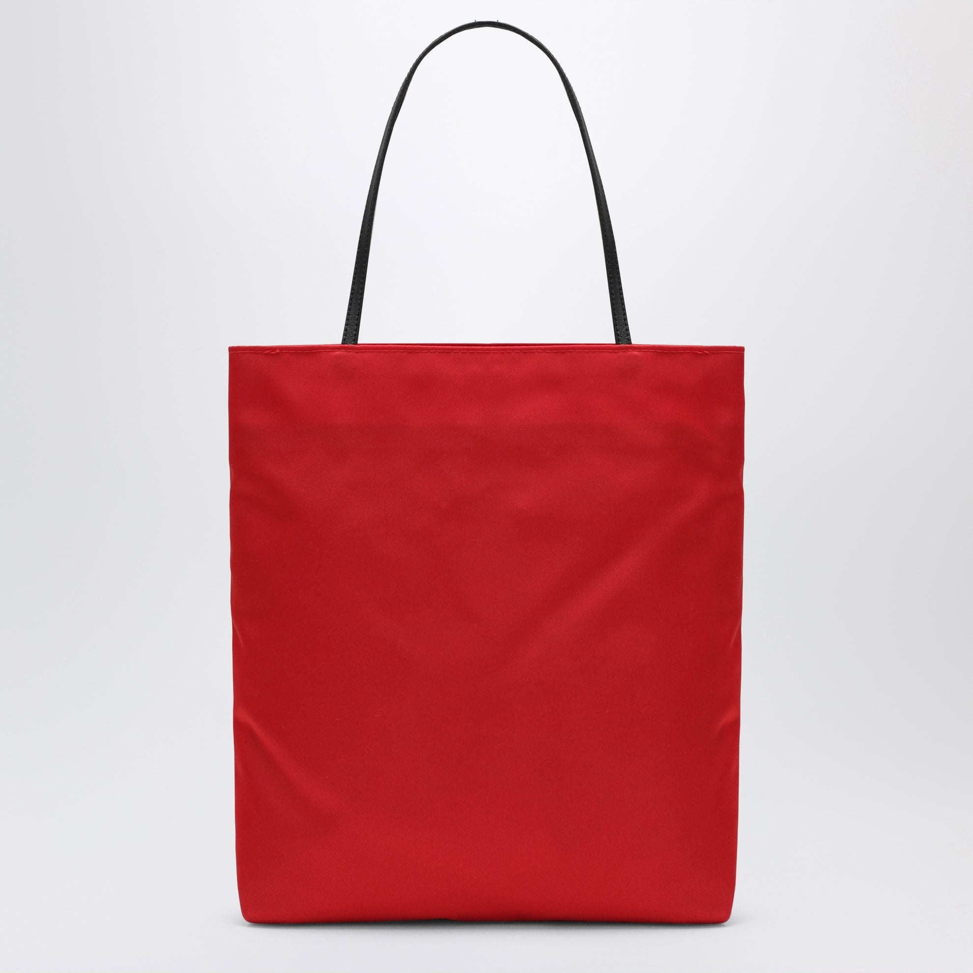 Thea red bag in satin nylon