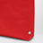 Thea red bag in satin nylon