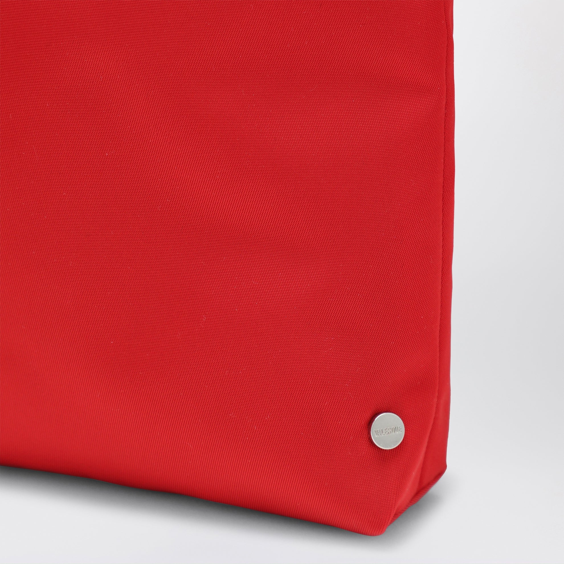 Thea red bag in satin nylon