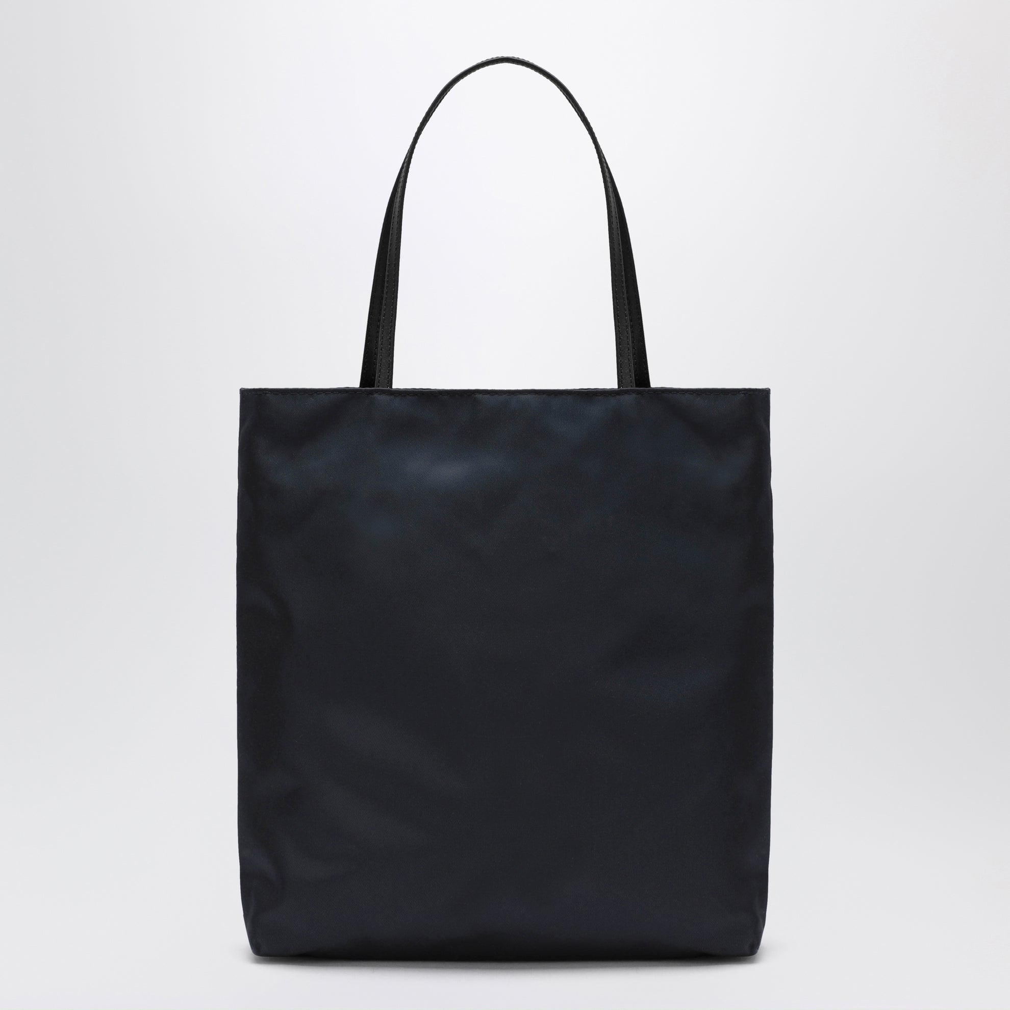 Marineblaue Thea Tasche aus Satin-Nylon