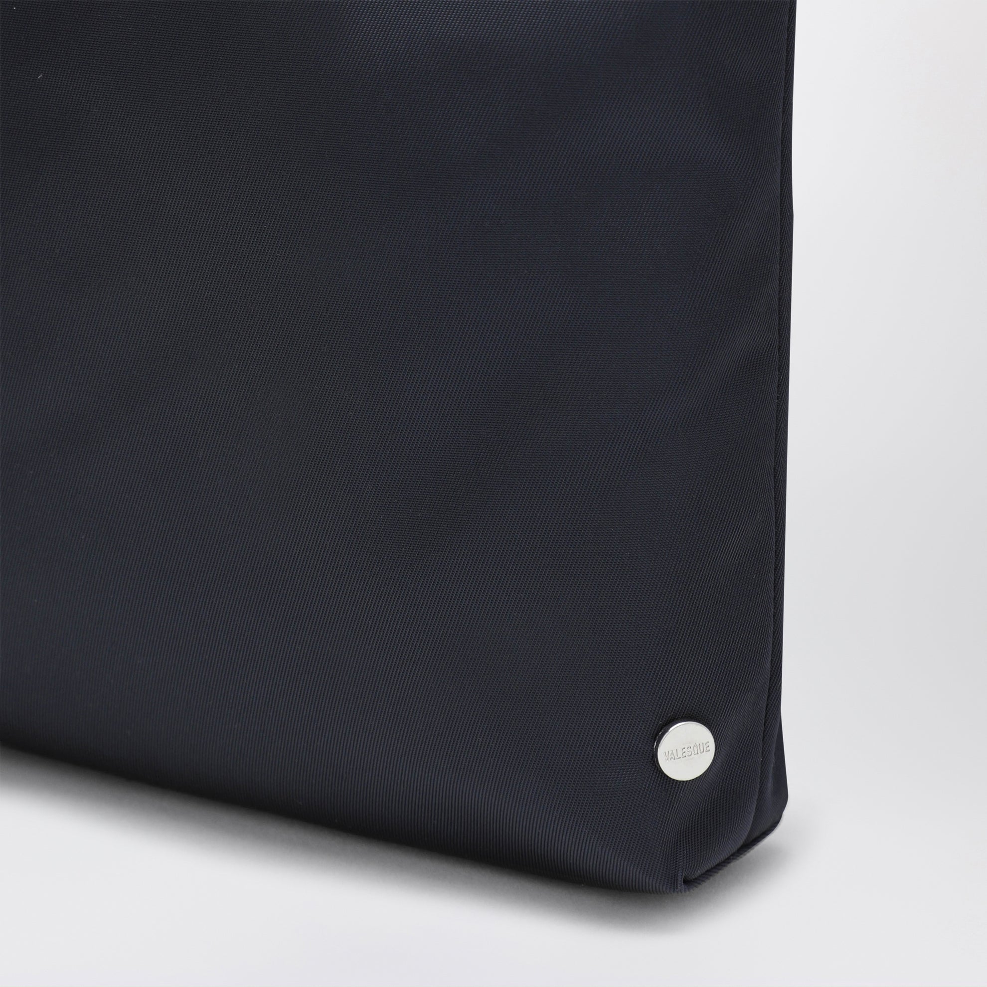 Marineblaue Thea Tasche aus Satin-Nylon