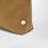 Petit sac cabas Thea en nylon satiné ocre foncé