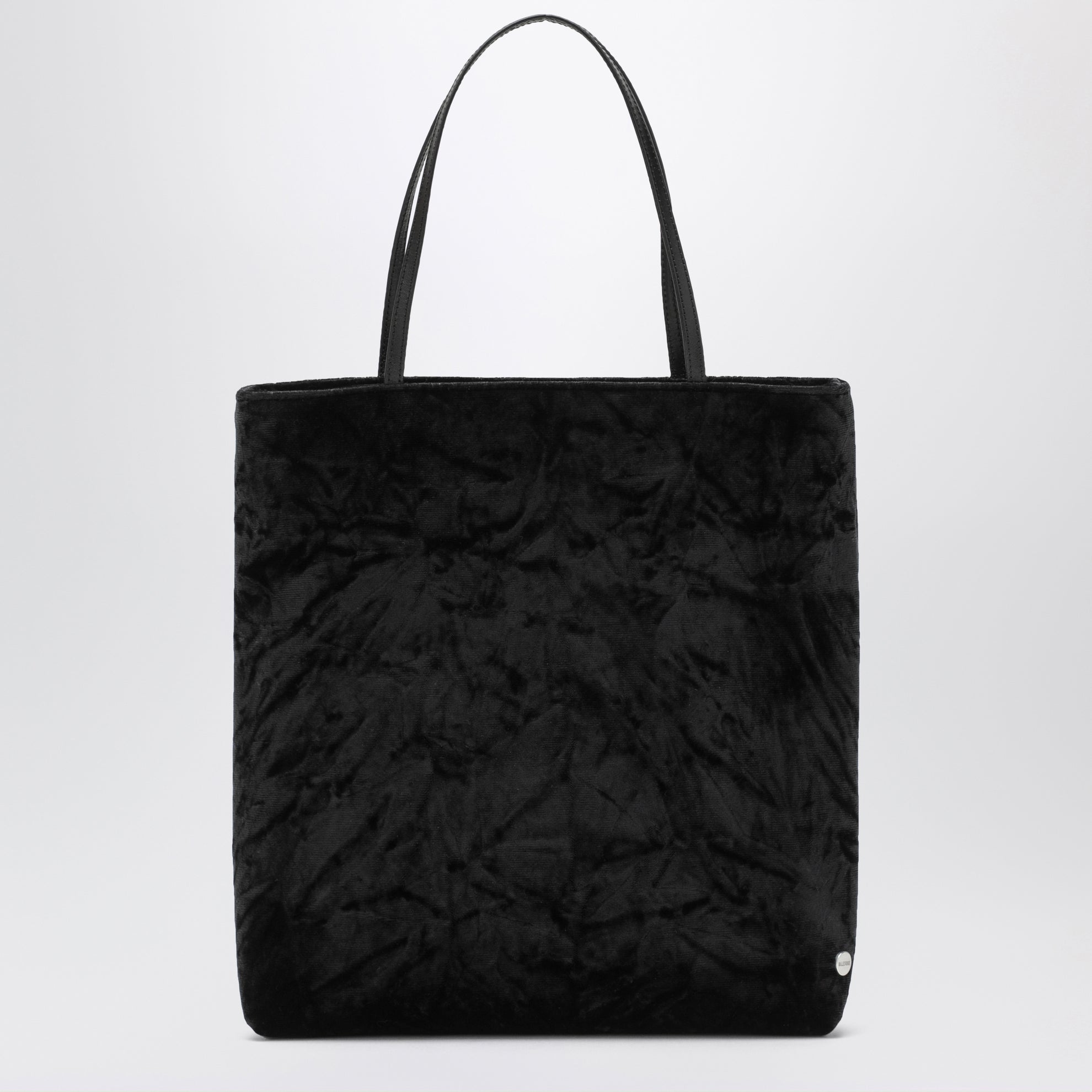 Borsa Thea nera in velluto