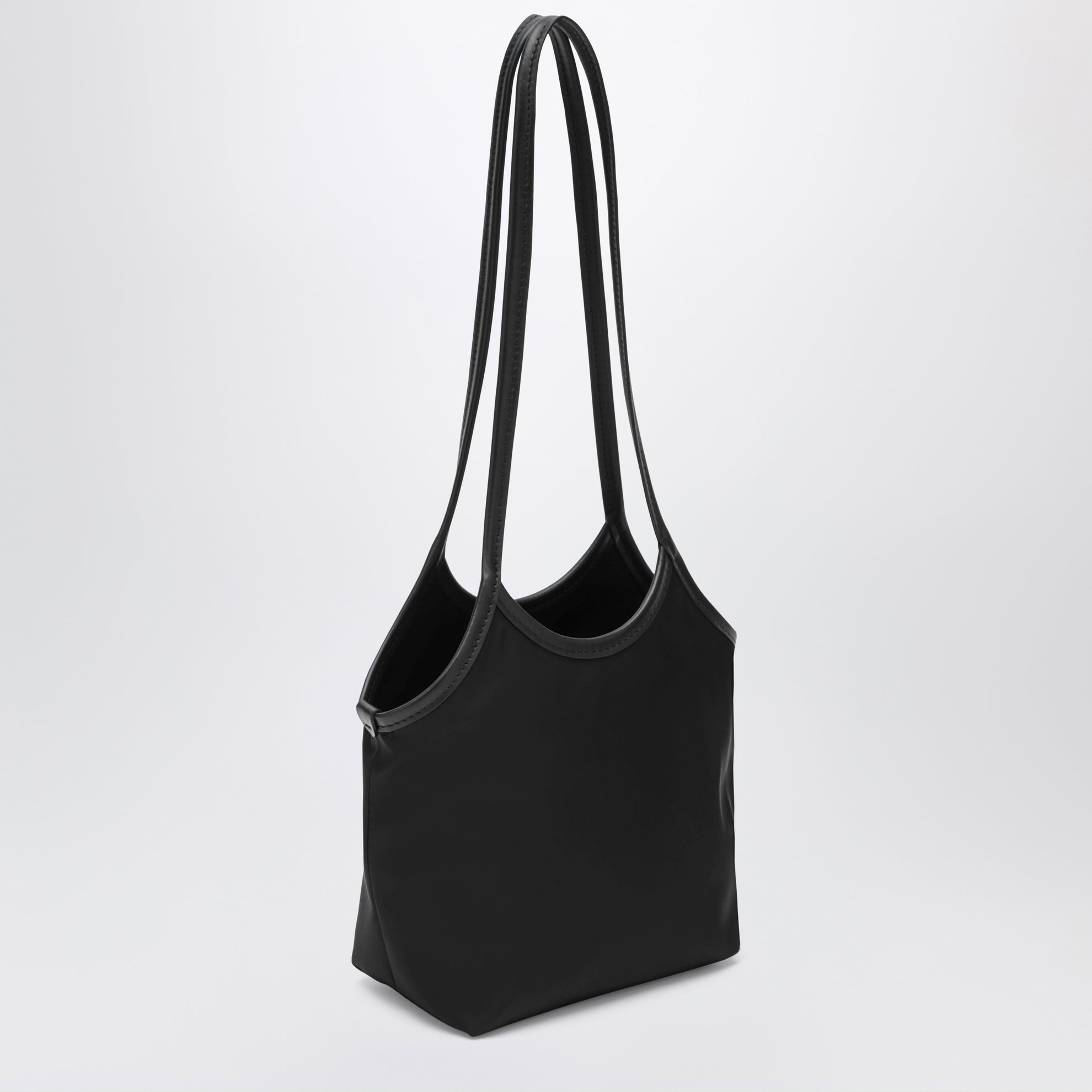 Small Cami tote bag in black nylon