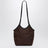 Small Cami tote bag in brown nylon