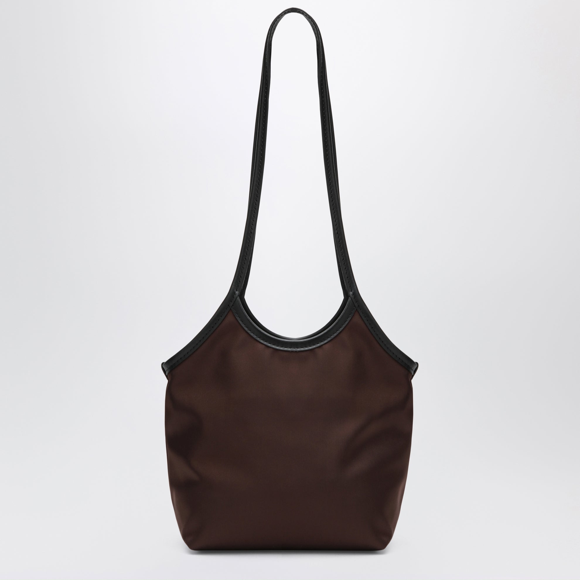 Small Cami tote bag in brown nylon