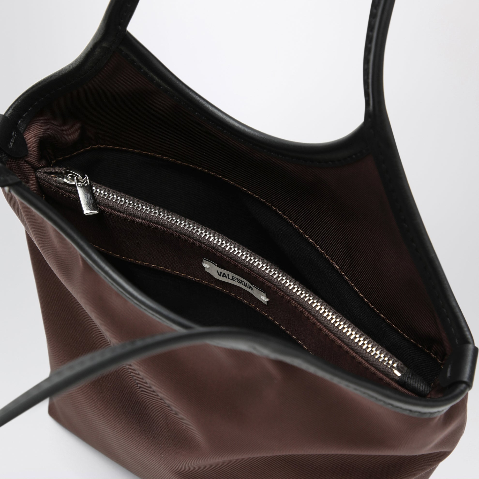 Small Cami tote bag in brown nylon