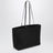 Parcel tote bag in black twill