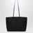 Parcel tote bag in black twill