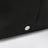 Parcel tote bag in black twill