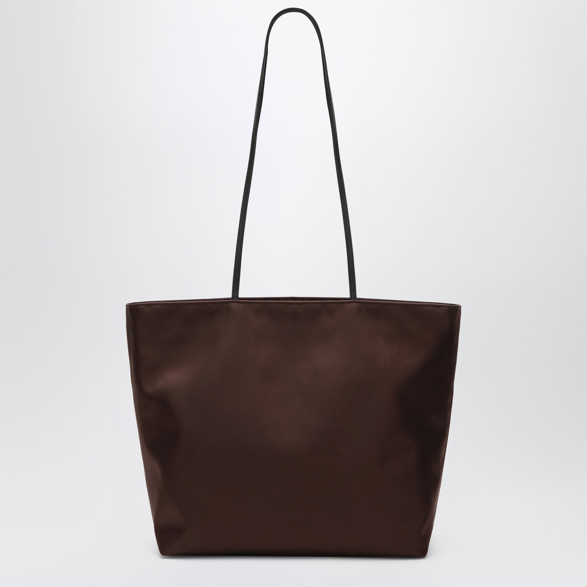 Salome tote bag in brown twill