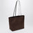 Salome tote bag in brown twill