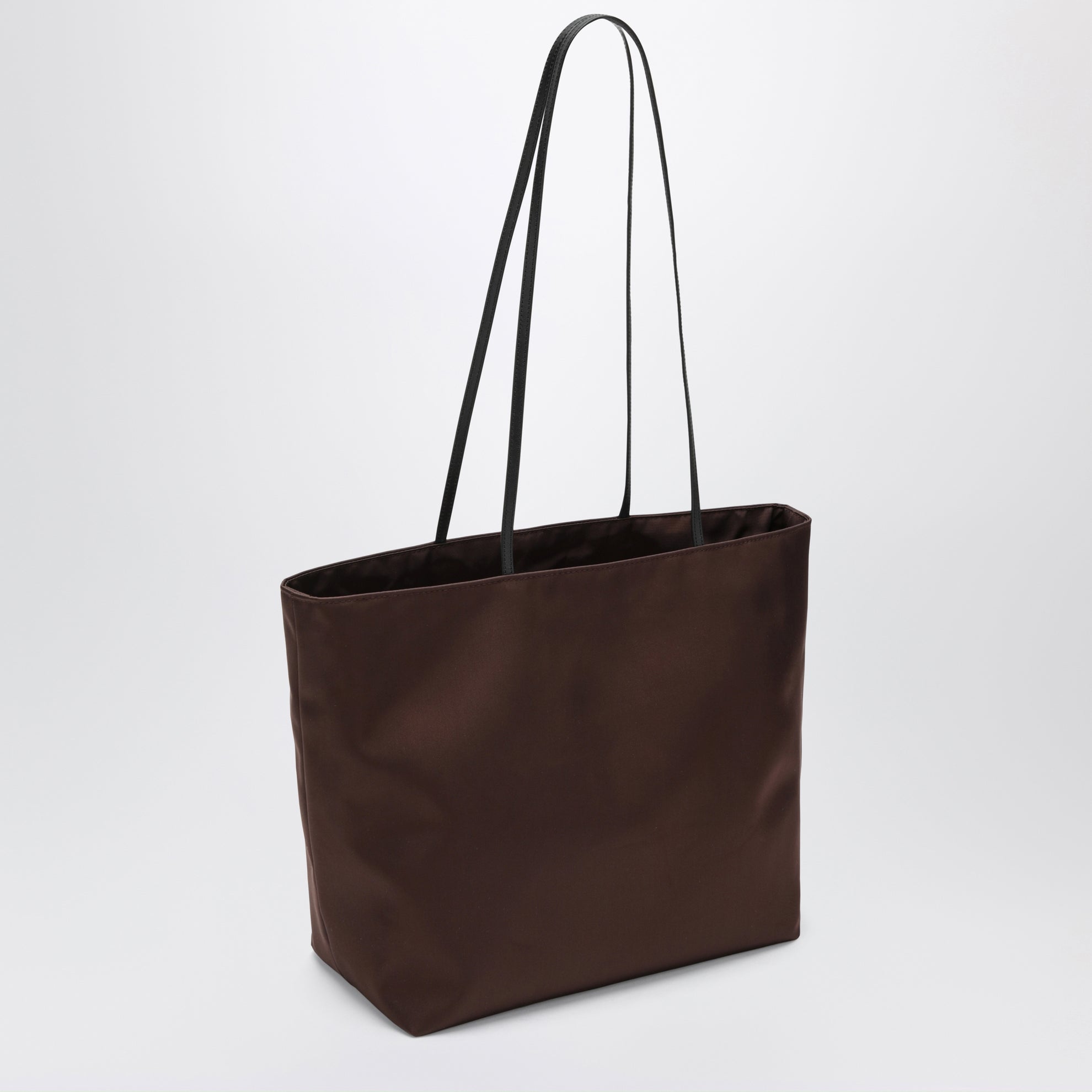 Salome tote bag in brown twill