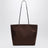 Salome tote bag in brown twill