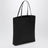 Kleine Thea Tote Bag aus schwarzem Satin-Nylon