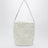 Cabas Bucket blanc en velours